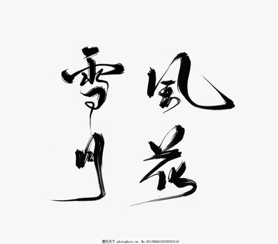 墨韻流芳 古風手寫水墨花雪月的藝術之美
